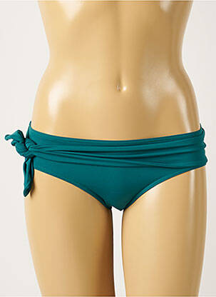 Bas de maillot de bain stretch bikini vert MAISON LEJABY femme