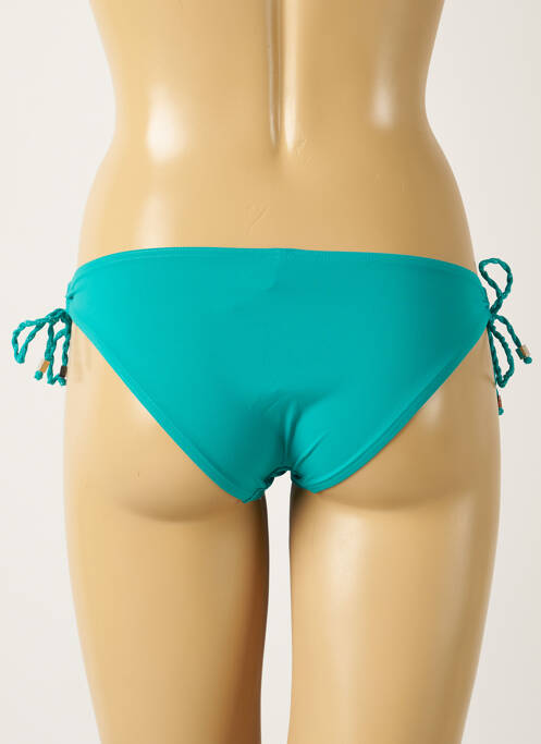 Bas de maillot de bain stretch culotte vert MAISON LEJABY femme