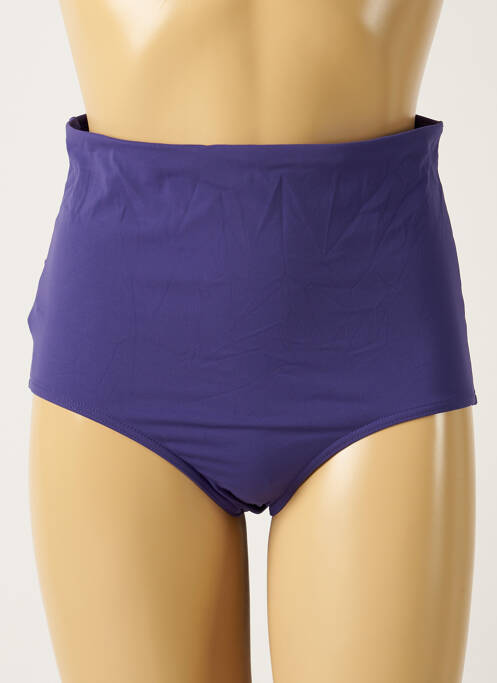 Bas de maillot de bain violet MAISON LEJABY pour femme