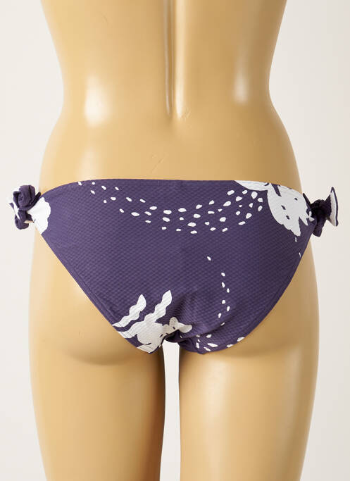 Bas de maillot de bain violet MAISON LEJABY pour femme
