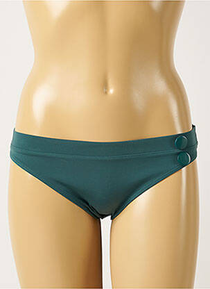 Bas de maillot de bain stretch culotte vert SIMONE PERELE femme
