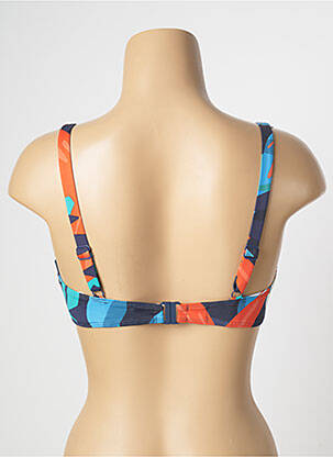 Haut de maillot de bain stretch haut soutien-gorge emboitant bleu SIMONE PERELE femme