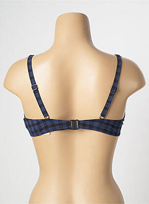 Haut de maillot de bain stretch haut soutien-gorge emboitant bleu SIMONE PERELE femme
