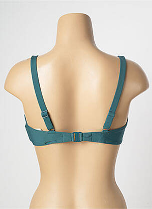 Haut de maillot de bain stretch haut soutien-gorge emboitant vert SIMONE PERELE femme