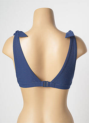 Haut de maillot de bain stretch haut soutien-gorge avec mousse de rembourrage amovible bleu SIMONE PERELE femme