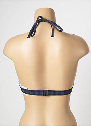 Haut de maillot de bain stretch haut soutien-gorge avec mousse de rembourrage amovible bleu SIMONE PERELE femme