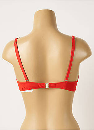 Haut de maillot de bain haut soutien-gorge moulé haut soutien-gorge moulé rouge ANTIGEL femme