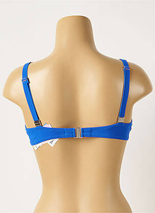 Haut de maillot de bain haut soutien-gorge moulé haut soutien-gorge moulé bleu ANTIGEL femme