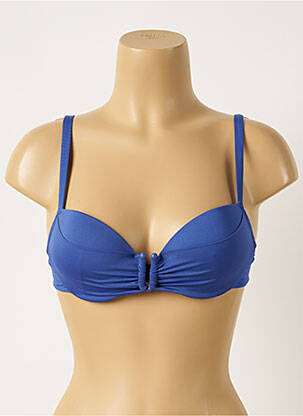 Haut de maillot de bain haut soutien-gorge moulé haut soutien-gorge moulé bleu SIMONE PERELE femme