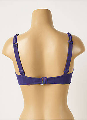 Haut de maillot de bain haut soutien-gorge emboitant haut soutien-gorge emboitant violet MAISON LEJABY femme