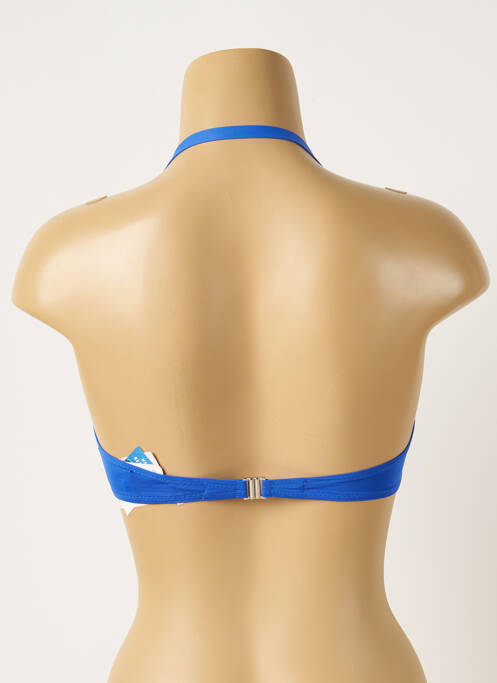 Haut de maillot de bain bleu ANTIGEL pour femme