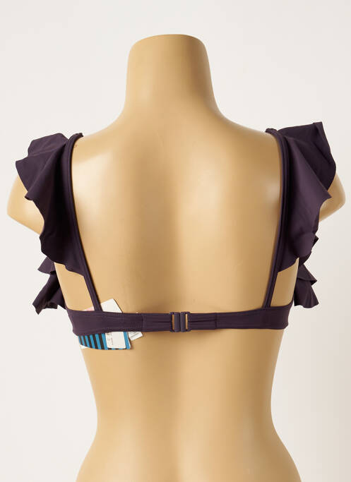 Haut de maillot de bain violet MAISON LEJABY femme
