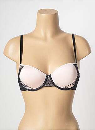 Soutien-gorge tissage dentelle haut soutien-gorge moulé rose PASSIONATA femme