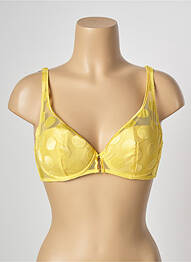 Soutien-gorge haut soutien-gorge moulé haut soutien-gorge moulé jaune IMPLICITE femme