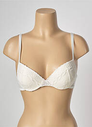 Soutien-gorge effet matière satinée haut soutien-gorge push-up beige PASSIONATA femme