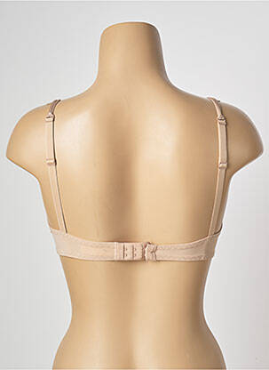 Soutien-gorge effet matière satinée haut soutien-gorge emboitant beige SIMONE PERELE femme
