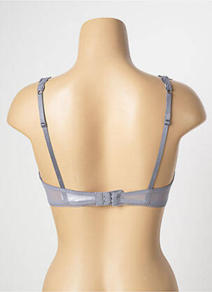 Soutien-gorge effet matière satinée haut soutien-gorge balconnet gris PASSIONATA femme
