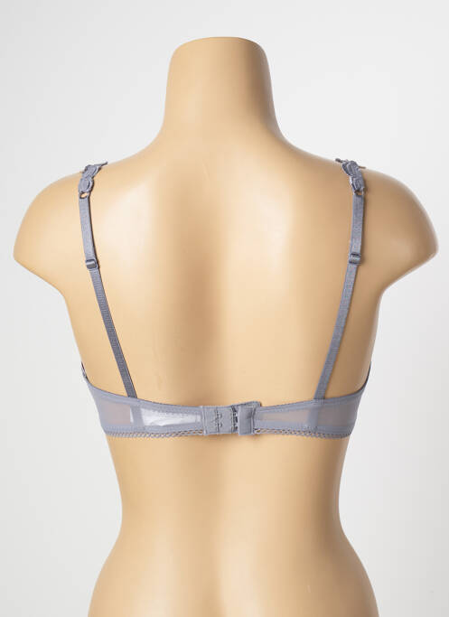 Soutien-gorge effet matière satinée haut soutien-gorge balconnet gris PASSIONATA femme