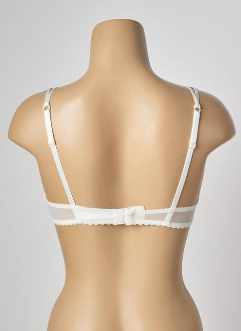 Soutien-gorge effet matière satinée haut soutien-gorge emboitant blanc PASSIONATA femme