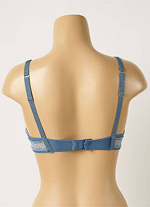Soutien-gorge sans armature haut triangles bleu PASSIONATA femme