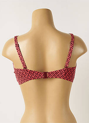 Haut de maillot de bain stretch haut bandeau rouge SIMONE PERELE femme