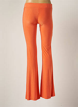 Pantalon flare stretch taille normale orange WOW BIKINI femme