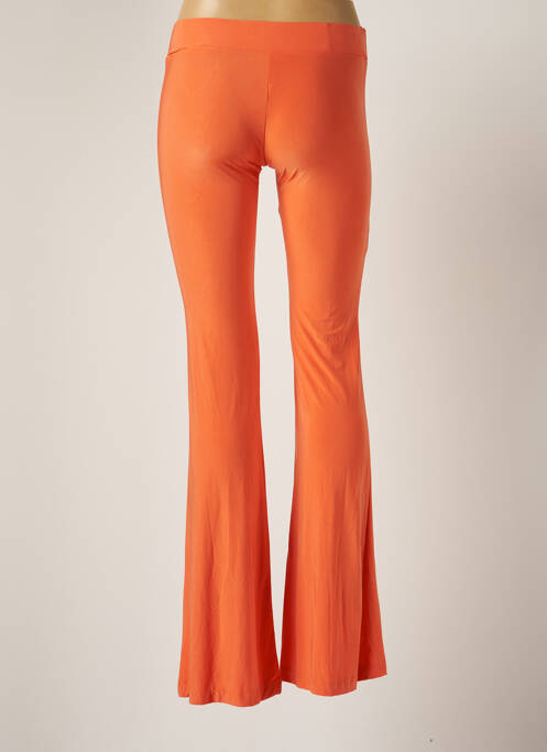 Pantalon flare orange WOW BIKINI pour femme