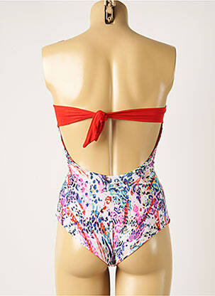 Maillot de bain 1 pièce haut soutien-gorge emboitant haut soutien-gorge emboitant rouge WOW BIKINI femme