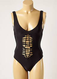 Maillot de bain 1 pièce haut soutien-gorge emboitant haut soutien-gorge emboitant noir WOW BIKINI femme