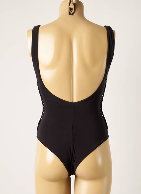 Maillot de bain 1 pièce noir WOW BIKINI pour femme