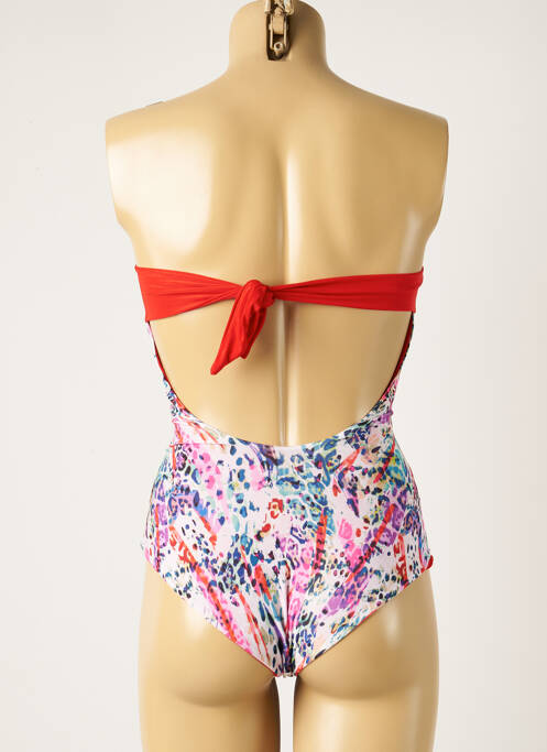 Maillot de bain 1 pièce rouge WOW BIKINI pour femme