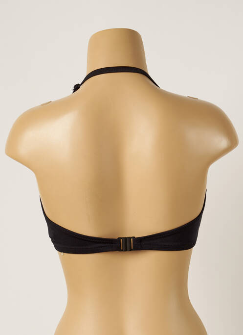 Haut de maillot de bain bretelles élastiquées amovibles haut soutien-gorge balconnet noir FANTASIE femme