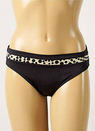 Bas de maillot de bain tissage satiné culotte noir FANTASIE femme