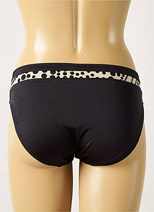 Bas de maillot de bain tissage satiné culotte noir FANTASIE femme