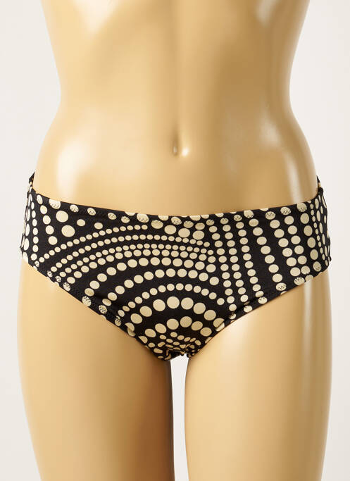 Bas de maillot de bain tissage satiné culotte noir FANTASIE femme