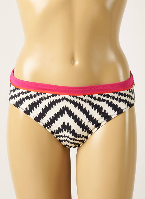 Bas de maillot de bain stretch culotte beige FANTASIE femme