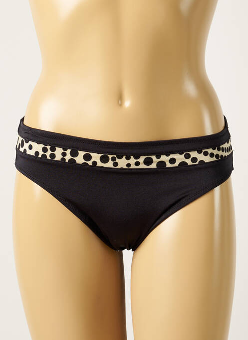Bas de maillot de bain tissage satiné culotte noir FANTASIE femme