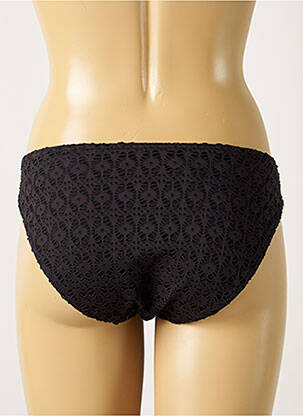 Bas de maillot de bain fermeture liens à nouer bikini noir FREYA femme