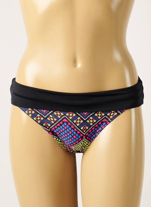 Bas de maillot de bain stretch culotte noir FREYA femme