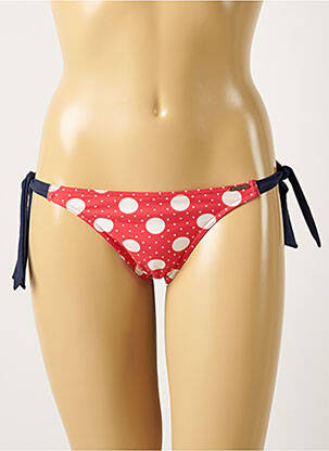 Bas de maillot de bain micro fibres bikini rouge BANANA MOON femme