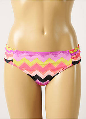 Bas de maillot de bain imprimé fantaisie culotte violet SEAFOLLY femme