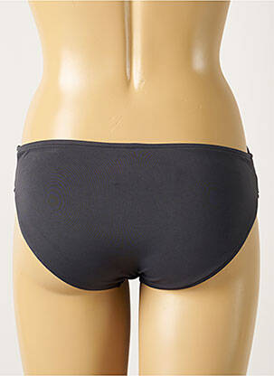 Bas de maillot de bain micro fibres culotte gris SEAFOLLY femme