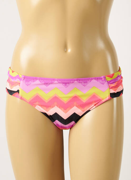 Bas de maillot de bain imprimé fantaisie culotte violet SEAFOLLY femme