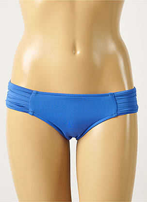 Bas de maillot de bain micro fibres culotte bleu SEAFOLLY femme