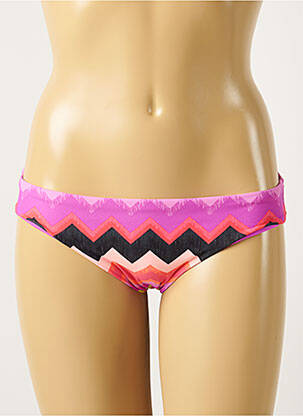 Bas de maillot de bain imprimé fantaisie culotte violet SEAFOLLY femme
