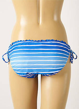 Bas de maillot de bain micro fibres bikini bleu SEAFOLLY femme