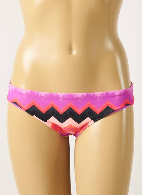 Bas de maillot de bain imprimé fantaisie culotte violet SEAFOLLY femme