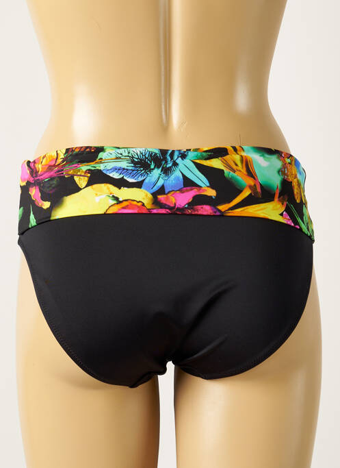 Bas de maillot de bain imprimé fleurs culotte noir FANTASIE femme