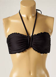 Haut de maillot de bain stretch haut bandeau noir SEAFOLLY femme