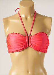 Haut de maillot de bain stretch haut bandeau rose SEAFOLLY femme